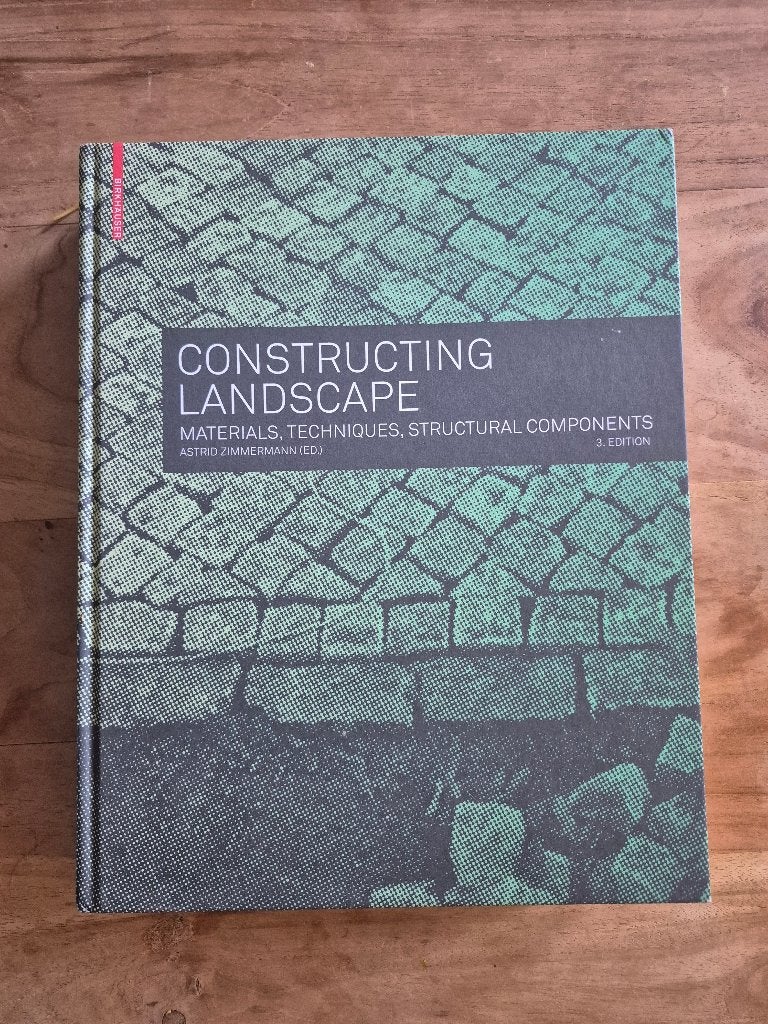 constructing landscape 9783035604658, Astrid zimmermann, Zo goed als nieuw, Gamma, HBO