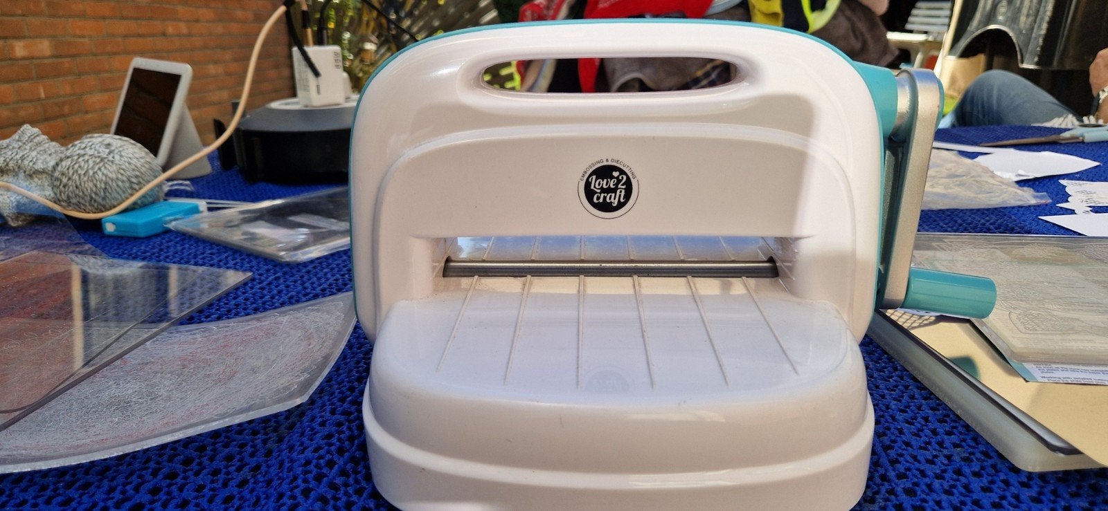Hobby stans machine in prima staat, Ophalen of Verzenden, Zo goed als nieuw, Geschikt voor karton, Knutselmateriaal
