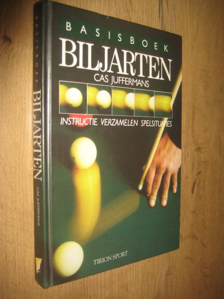 basisboek biljarten derde druk - cas juffermans (biljarten), Ophalen of Verzenden, Zo goed als nieuw, Balsport