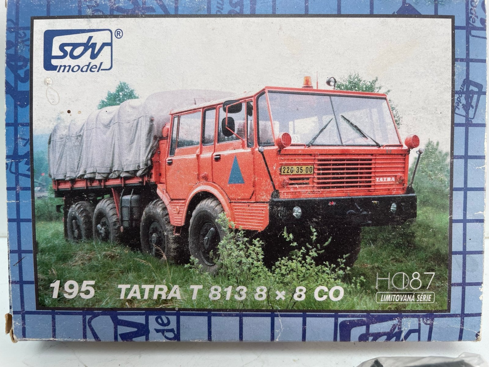 SDV Model 195 Tatra T 813 8x8 CO Bouwpakket, Overige merken, 1:50 of kleiner, Nieuw, Ophalen of Verzenden