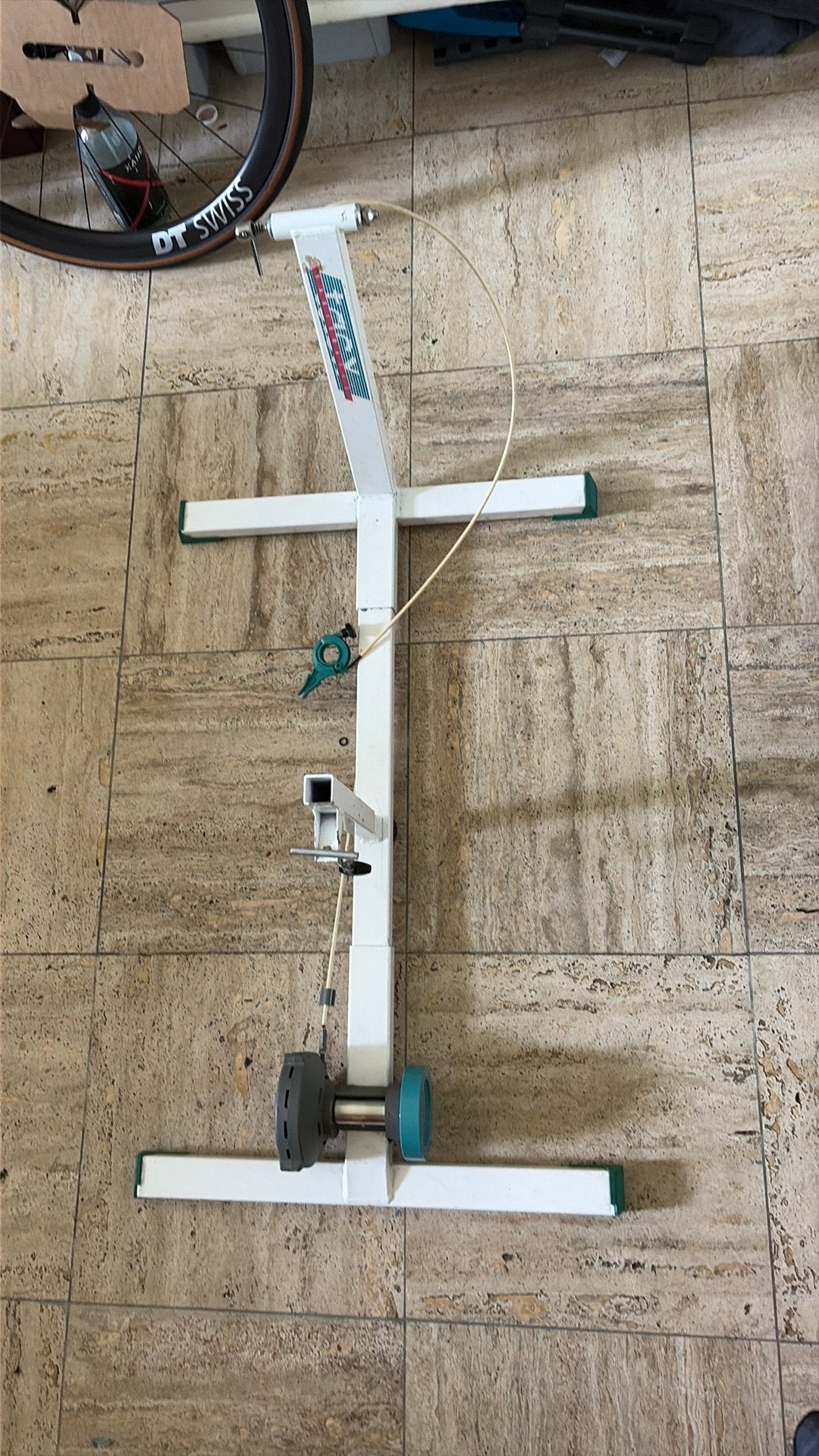 Tacx fietstrainer voor oud ijzer, Ophalen, Gebruikt