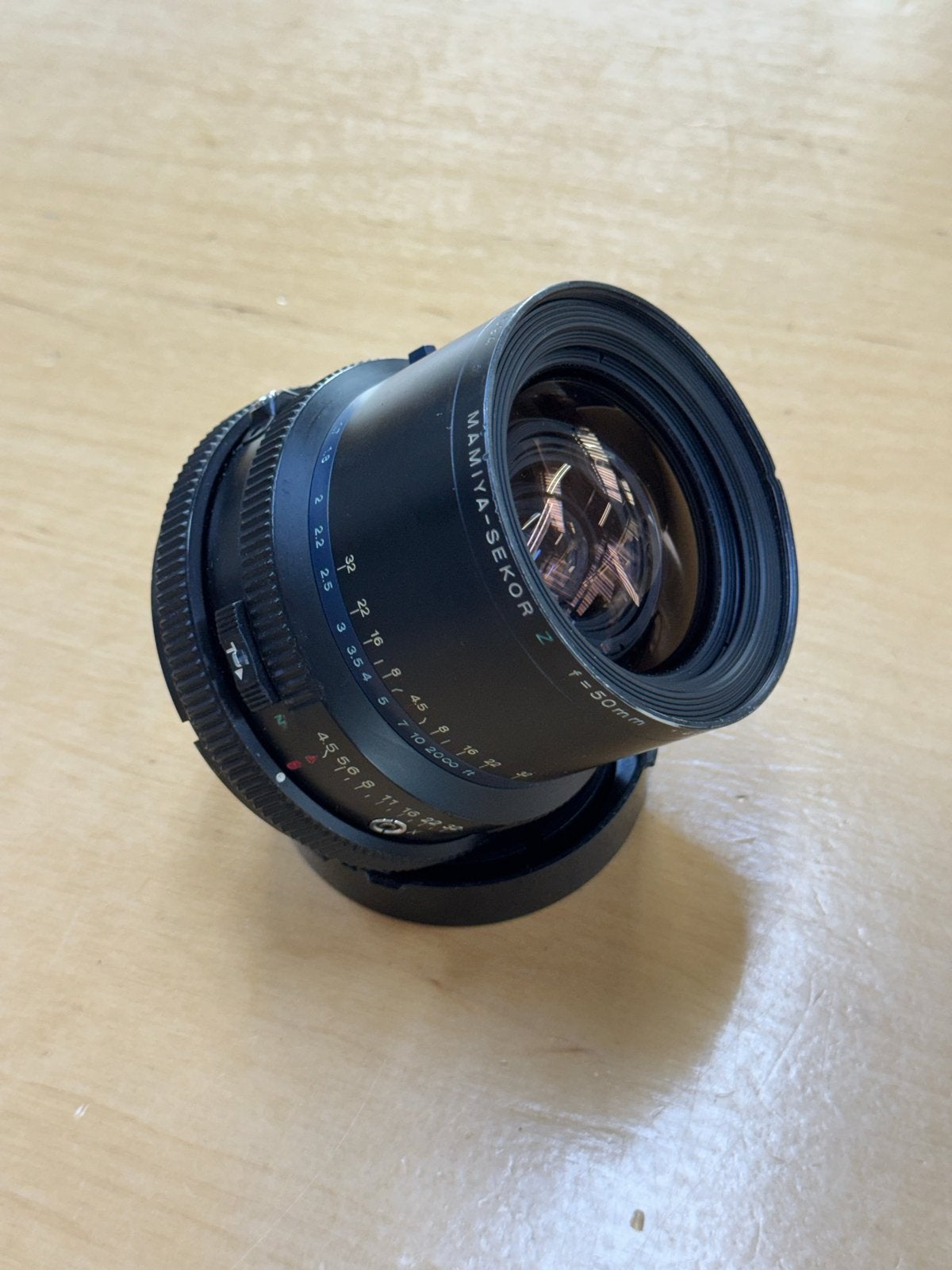 Mamiya Sekor Z 50mm f/4.5 W lens, Overige merken, Gebruikt, Overige vattingen, Handmatige focus