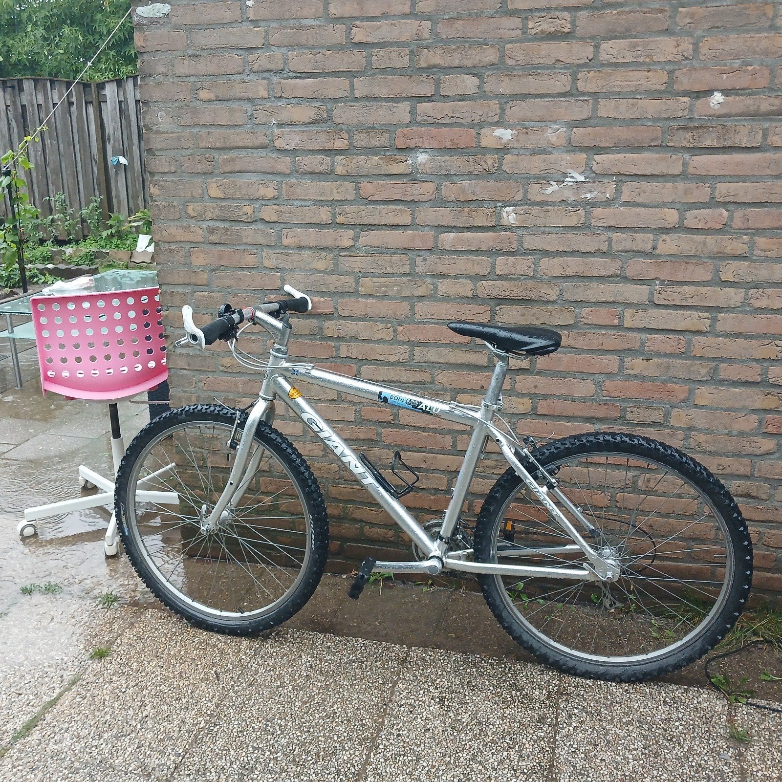 Giant ATX mountainbike - 17.5 inch frame, Fietsen en Brommers, Gebruikt, Velgrem, 45 tot 49 cm, Dames