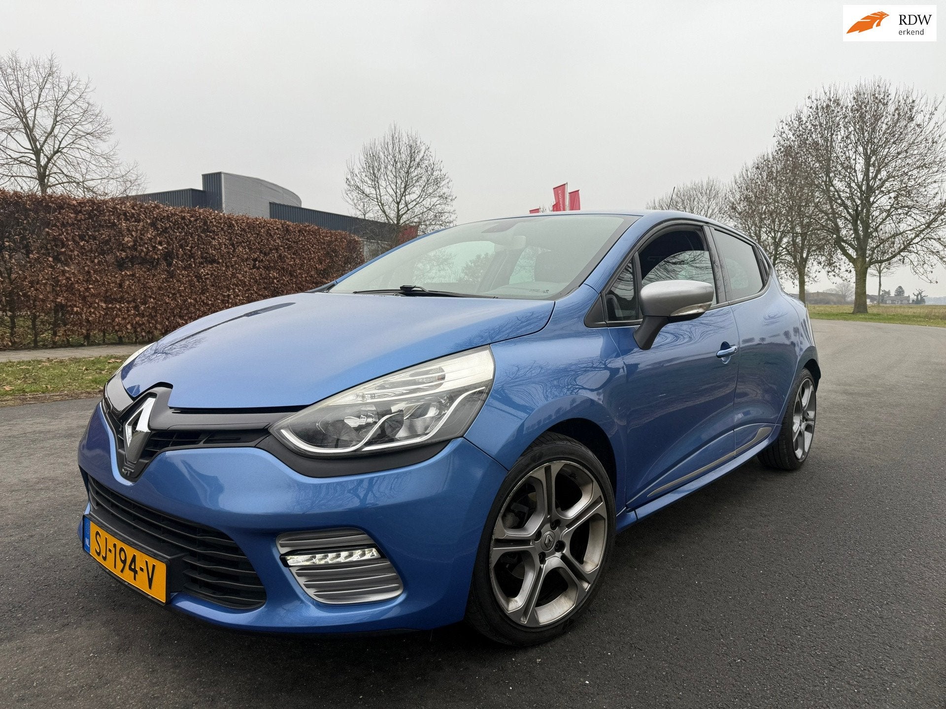 Renault Clio 1.2 GT AUTOMAAT/APK/NAVI/CLIMA/CAMERA, Auto's, Renault, Euro 5, Gebruikt, Automatische klimaatregeling, Blauw