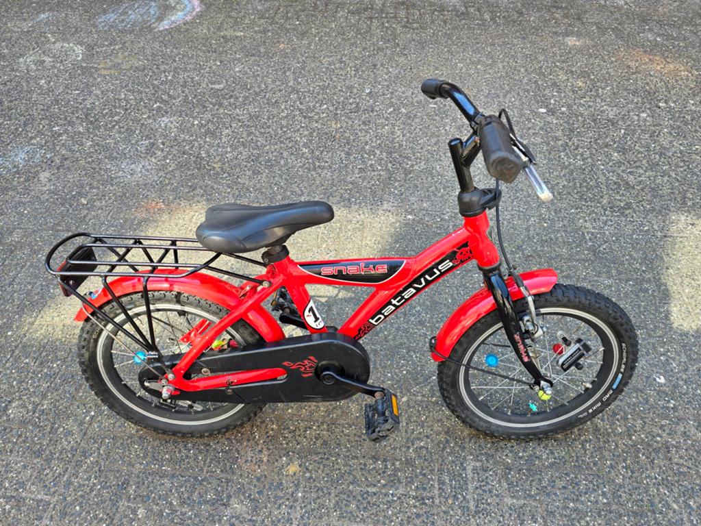 16 inch leuke superstoere batavus Snake jongensfiets., Ophalen, Terugtraprem, Batavus Snake, 16 tot 20 inch