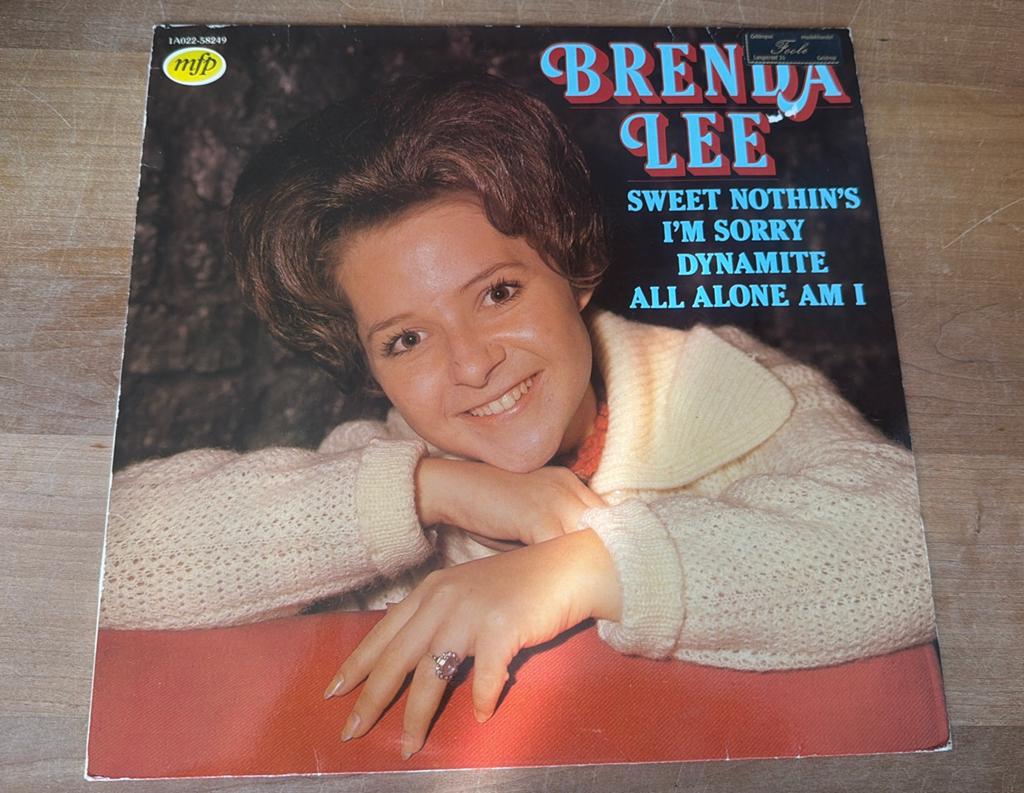 Brenda Lee, Ophalen of Verzenden, Zo goed als nieuw, 12 inch