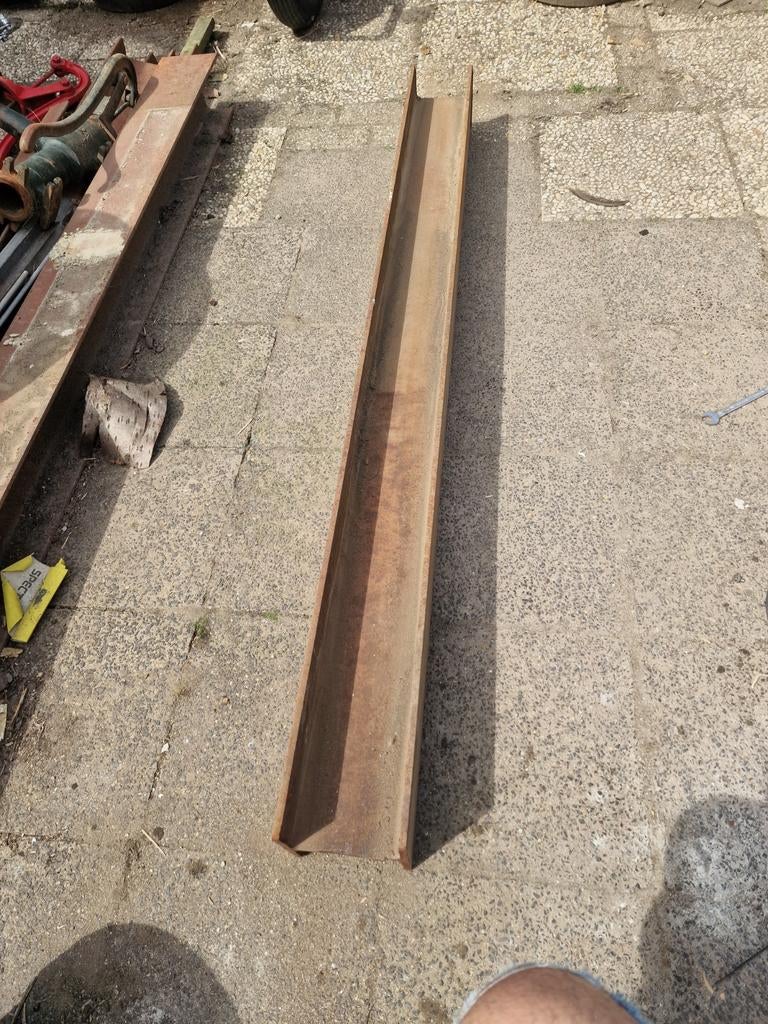 Stalen H balken en U balken, Doe-het-zelf en Verbouw, Metalen, Ophalen of Verzenden