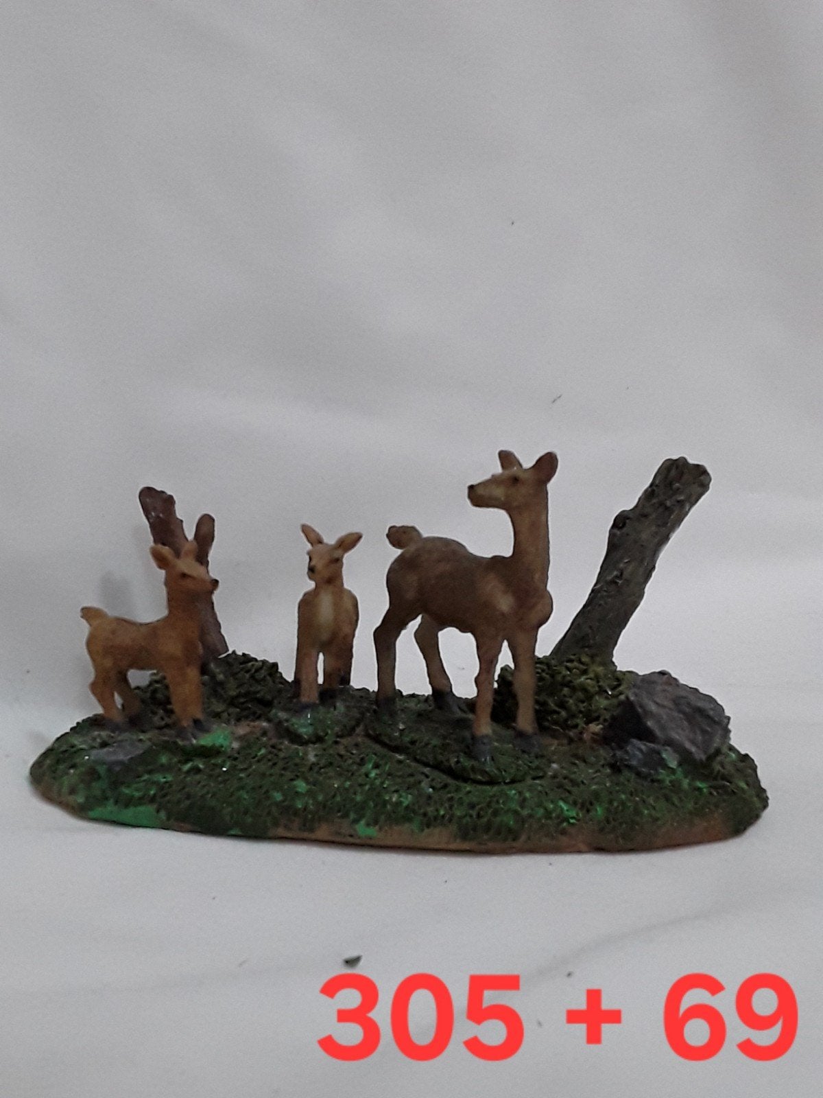 Lemax 93741 a doe and her fawns jaar 2009., Ophalen of Verzenden