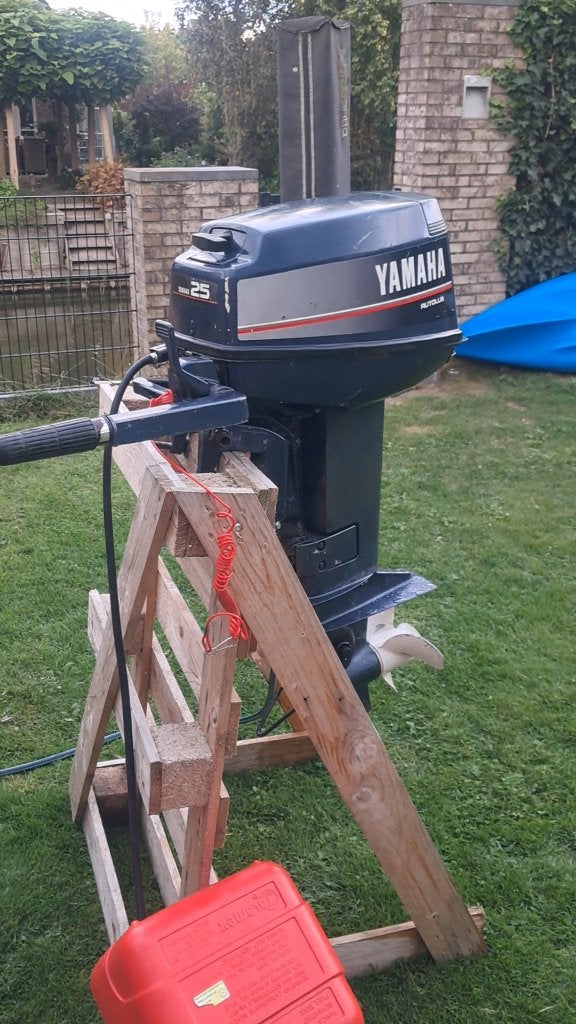 25pk yamaha autolube, 15pk yamaha 2takt, quicksilver 355sl, Ophalen, Gebruikt, Motor en Techniek