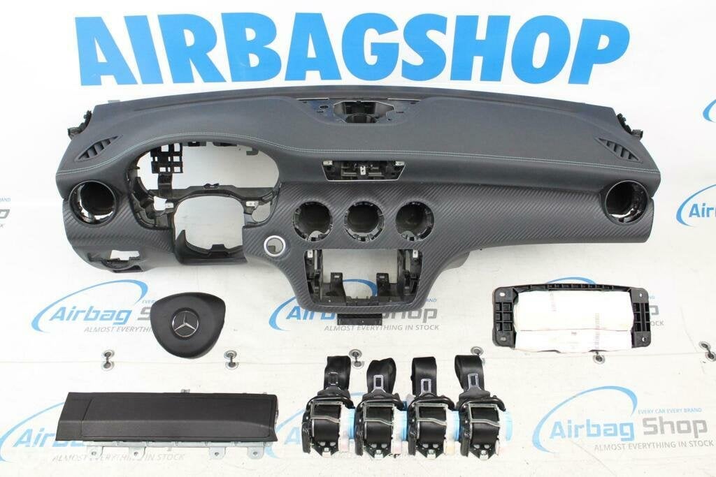 Airbag set Dashboard groen Mercedes A klasse W176 facelift, Auto-onderdelen, Gebruikt, Ophalen of Verzenden