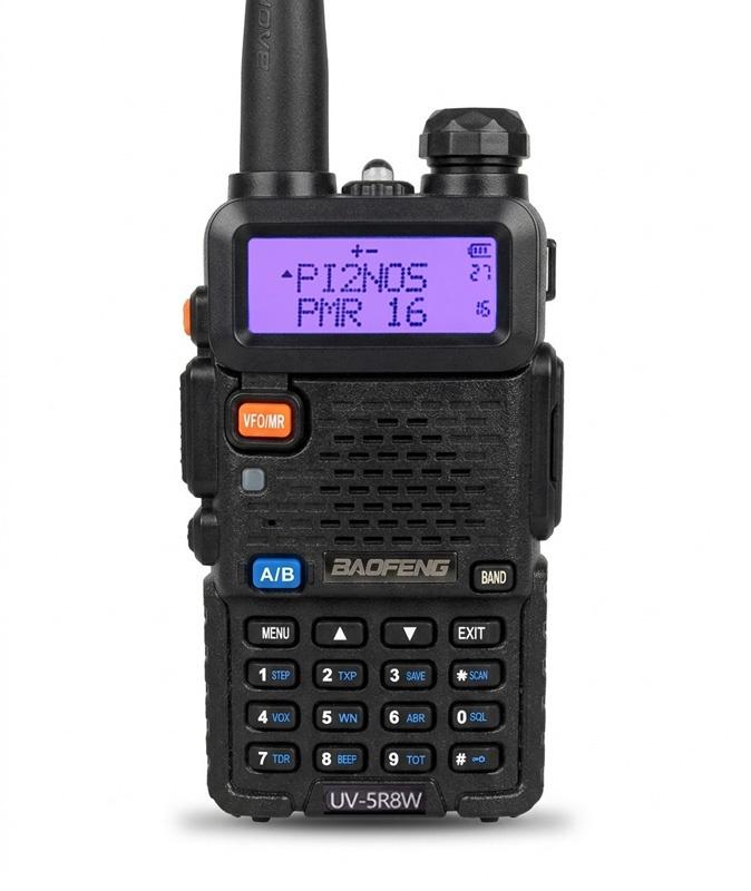 Baofeng UV-5R 8 Watt portofoon met Nederlandse handleiding, Telecommunicatie, Ophalen of Verzenden, Nieuw, 5 tot 15 km, Portofoon of Walkie-talkie