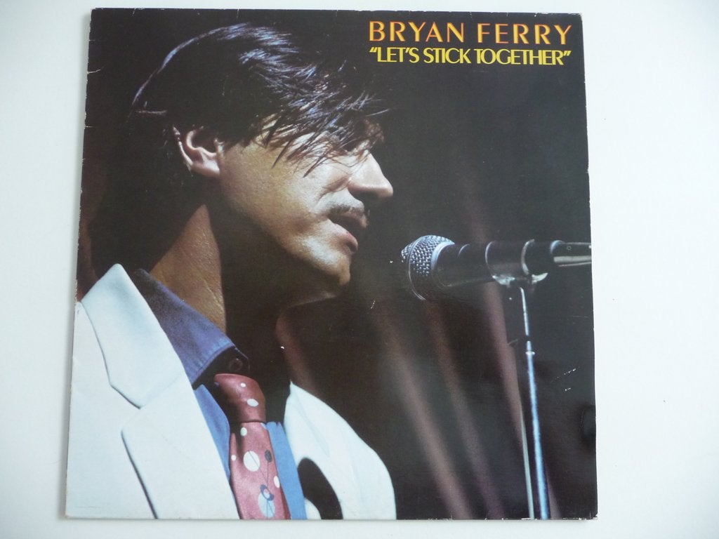 lp BRYAN FERRY - LET'S STICK TOGETHER - ISLAND RECORDS, 1976, LP, Gebruikt, Pop, Ophalen of Verzenden