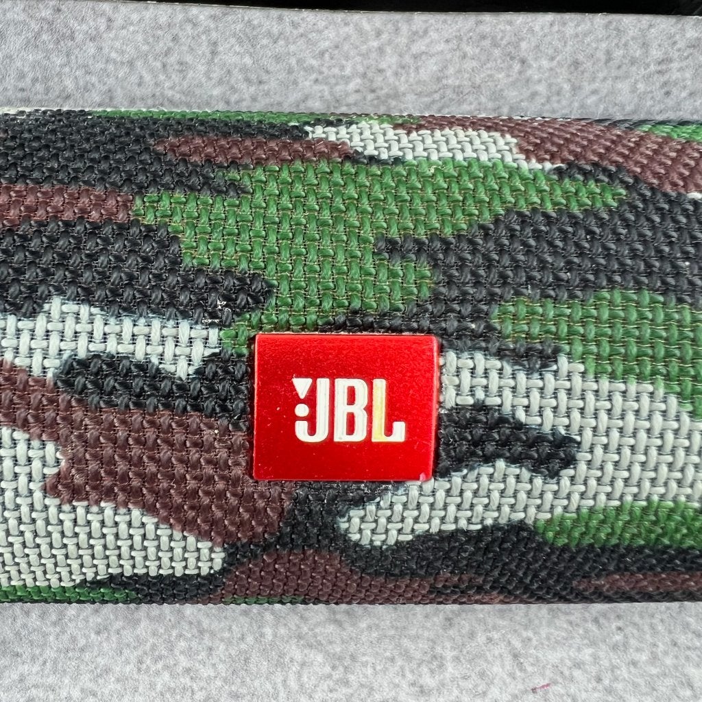 JBL Flip 5 Draadloze speaker | Camouflage | 413601, Ophalen of Verzenden, Gebruikt, Rond