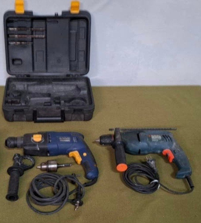 Klopboormachine Black & Decker en Mac Allister, Ophalen of Verzenden, Gebruikt, Boormachine, Klopboormechanisme