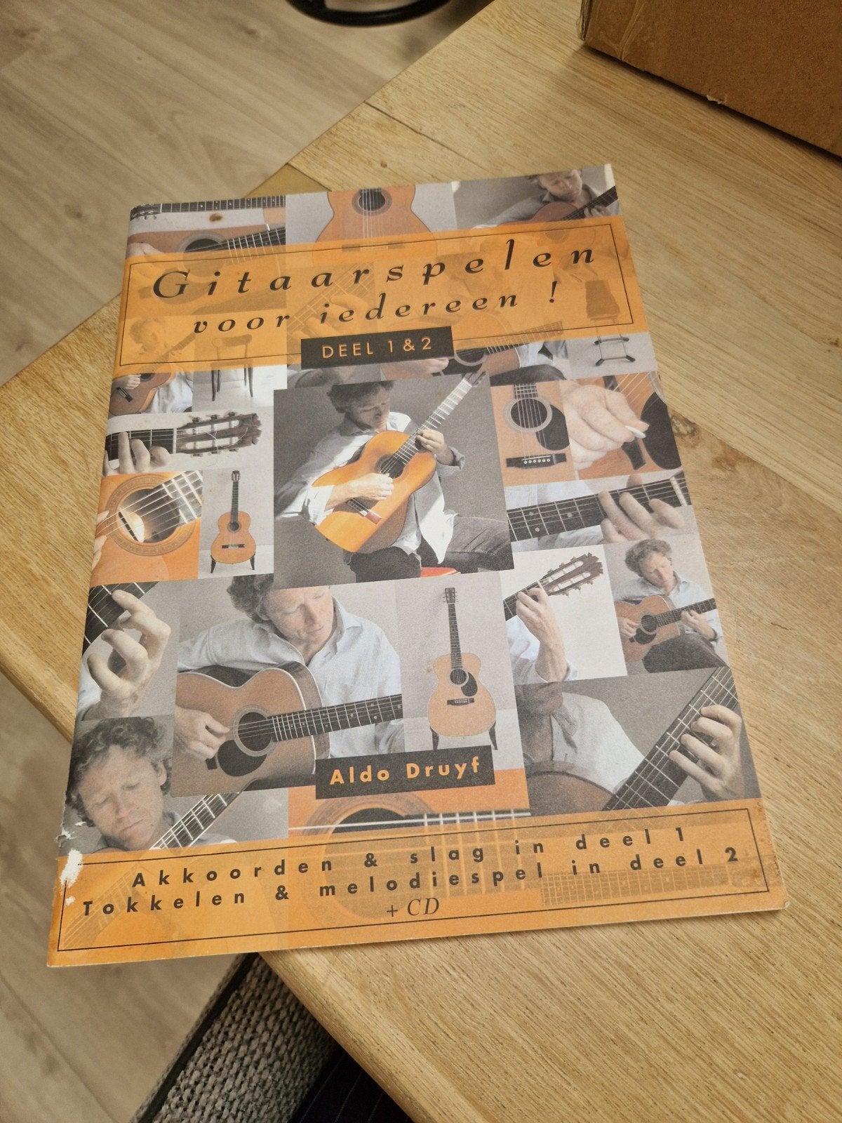 Gitaarspelen voor iedereen! Deel 1&2  Aldo Druyf, Ophalen of Verzenden, Les of Cursus, Gitaar