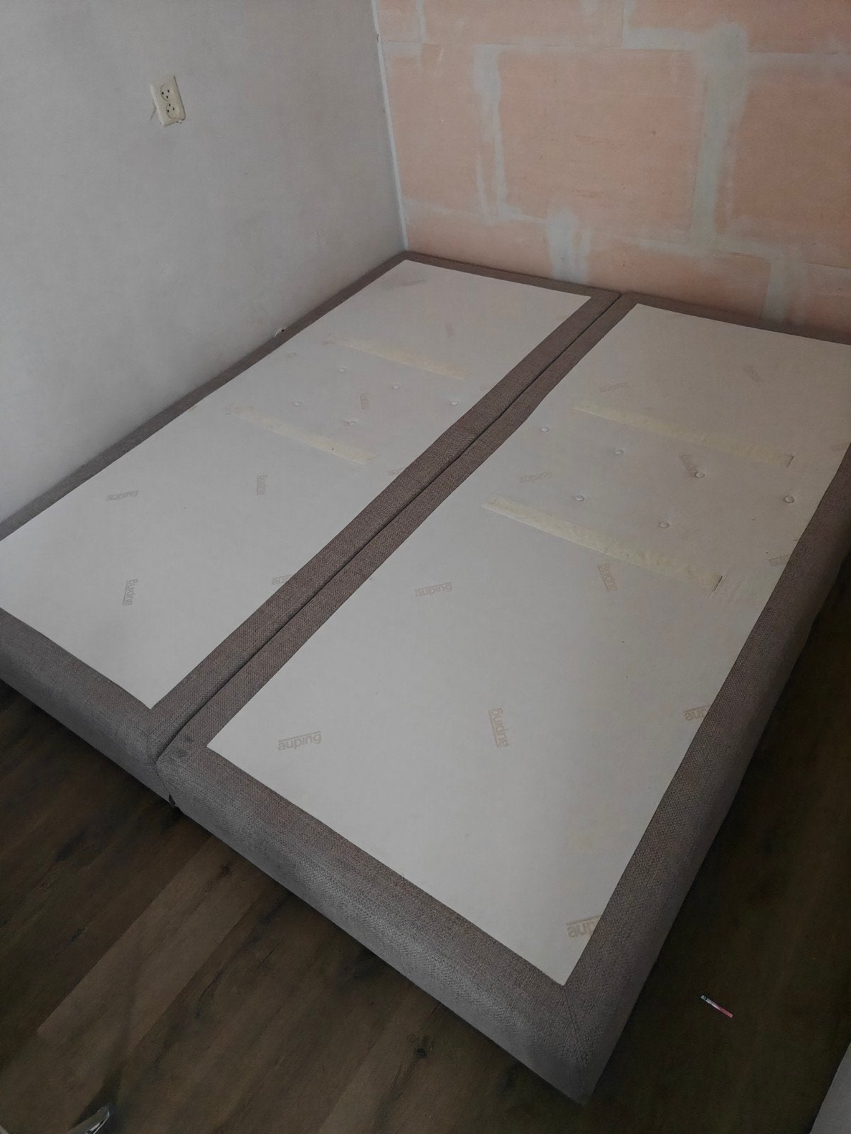 Auping Elektrische Boxspring met Afstandsbediening, Ophalen, Gebruikt, 90 cm, Eenpersoons