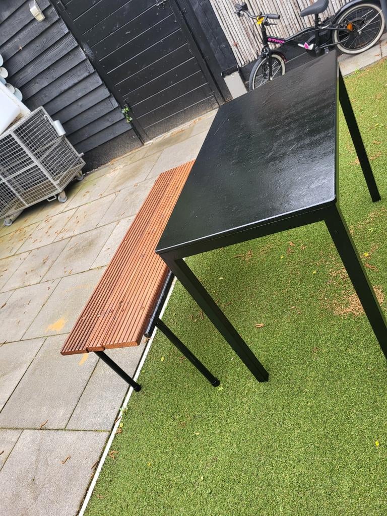 Tuin stelletje, Tuin en Terras, Tuintafels, Ophalen, Rechthoekig, Metaal