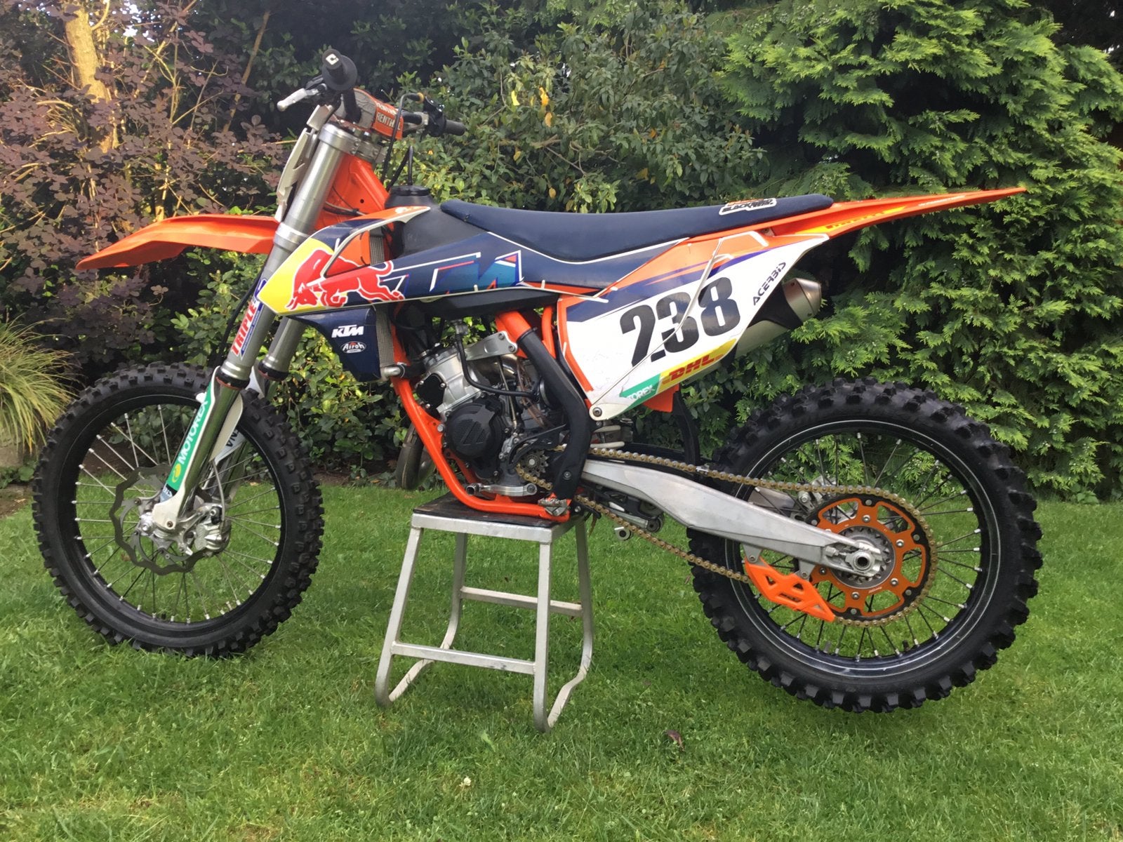 Ktm sx 125 van 2018 zeer mooi slechts 131 uur gelopn, Motoren, Gebruikt, Particulier, 11 kW of minder, Handgeschakeld