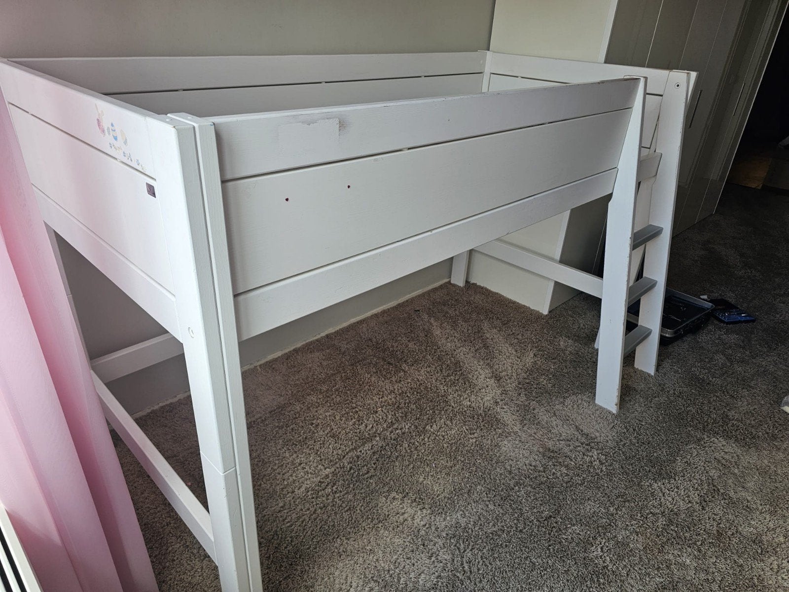 Lifetime Kidsrooms Halfhoogslaper - Wit, Ophalen