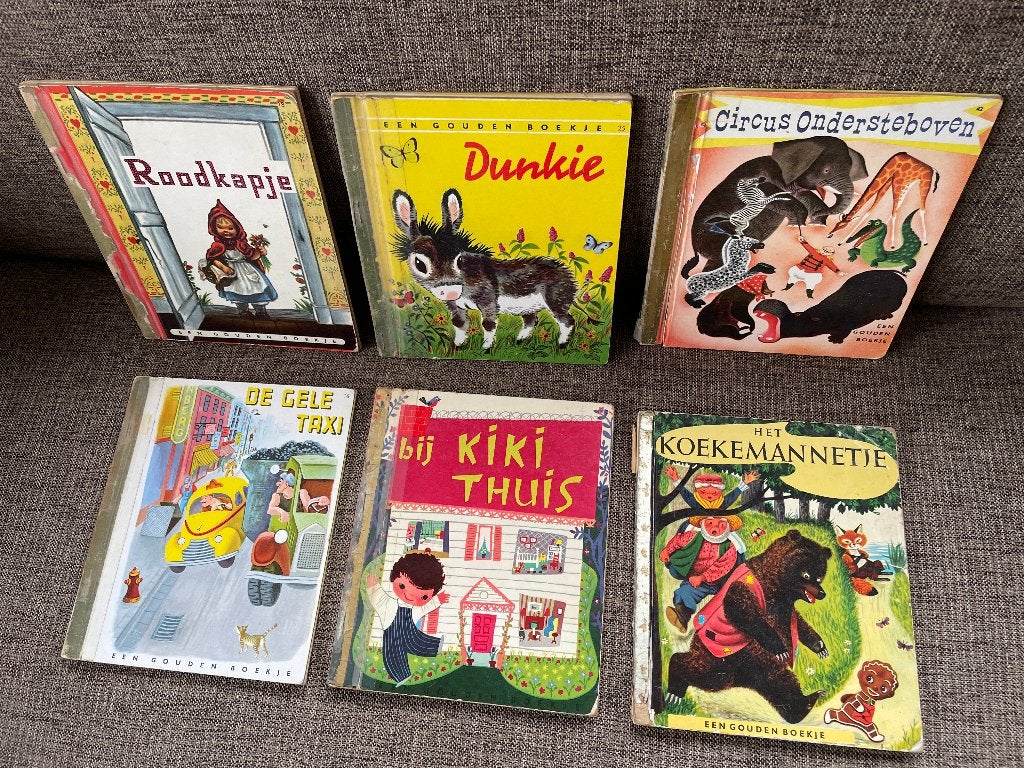 Gouden boekjes - 6 stuks, Boeken, Fictie algemeen, Annie M. G. Schmidt, Ophalen, Gelezen