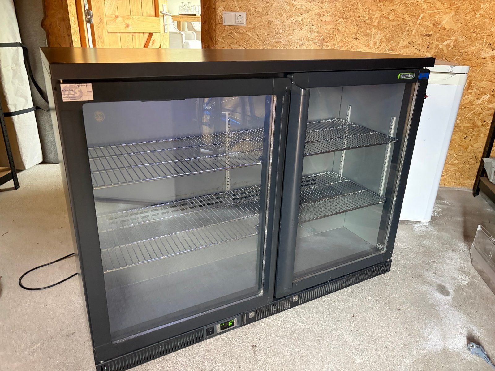 Gamko  2 deurs met LED verlichting en digitaal display, Witgoed en Apparatuur, Koelkasten en IJskasten, Ophalen, Minder dan 85 cm