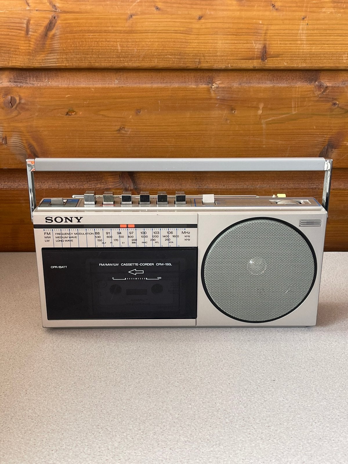 Sony CFM-150L, Audio, Tv en Foto, Ophalen of Verzenden, Zo goed als nieuw