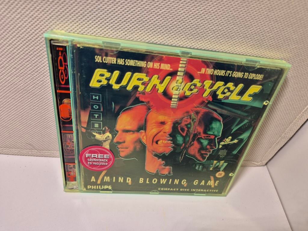 Burn Cycle Philips CDi, Avontuur en Actie, 1 speler, Ophalen of Verzenden, Zo goed als nieuw