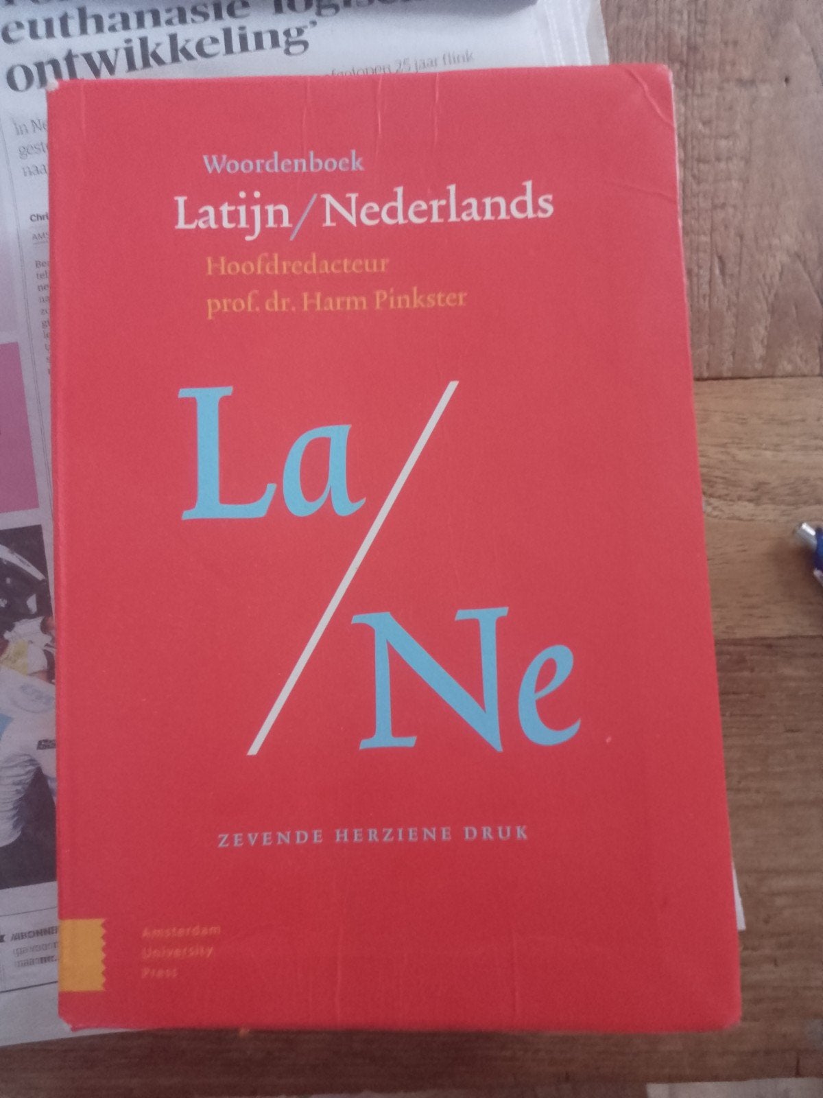 Woordenboek Latijn/Nederlands - Zevende Herz. Druk, Ophalen of Verzenden, Zo goed als nieuw, Overige uitgevers, Latijn