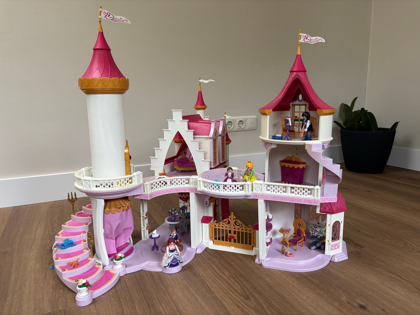 Playmobil Prinsessenkasteel met veel accessoires, Ophalen, Zo goed als nieuw, Jongen of Meisje