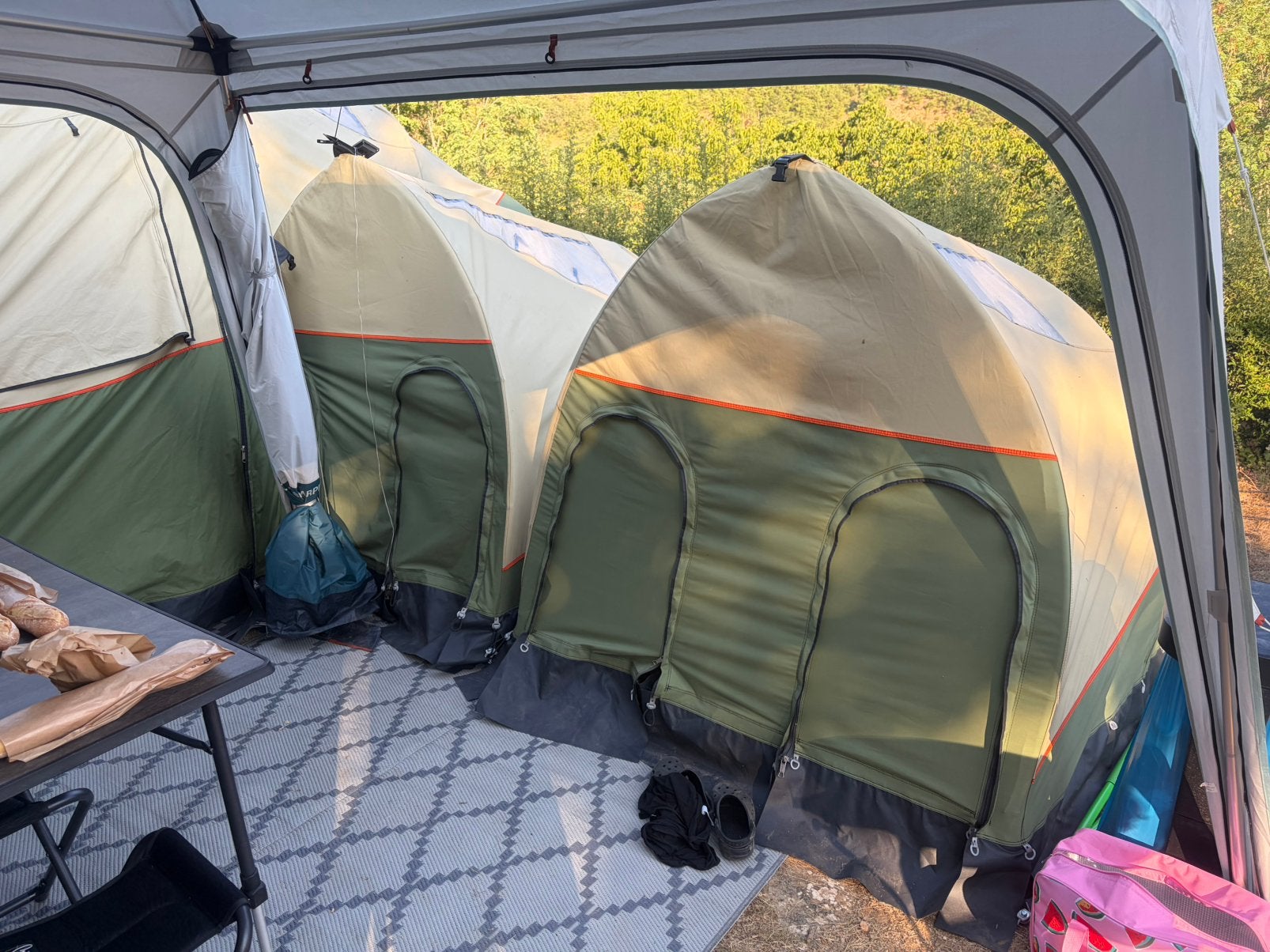 ALPENKREUZER OPENAIR  vouwwagen, Caravans en Kamperen, Alpenkreuzer, Ophalen of Verzenden, Tot en met 6, Groen