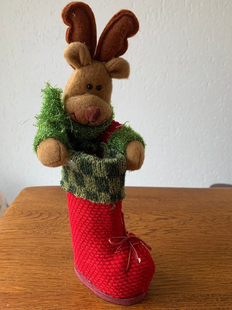 Kerst 'Laars met Rendier' Nieuw, Diversen, Kerst, Ophalen of Verzenden, Nieuw