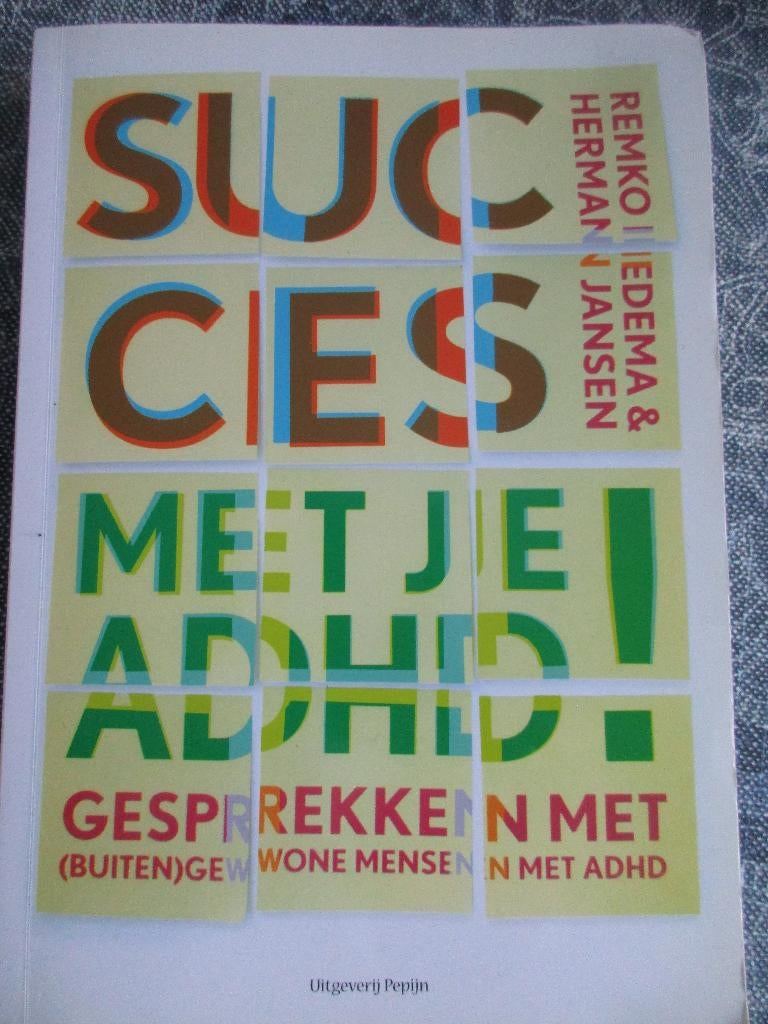 zgan - succes met je ADHD - Remko Iedema, Ophalen of Verzenden, Zo goed als nieuw, Sociale psychologie