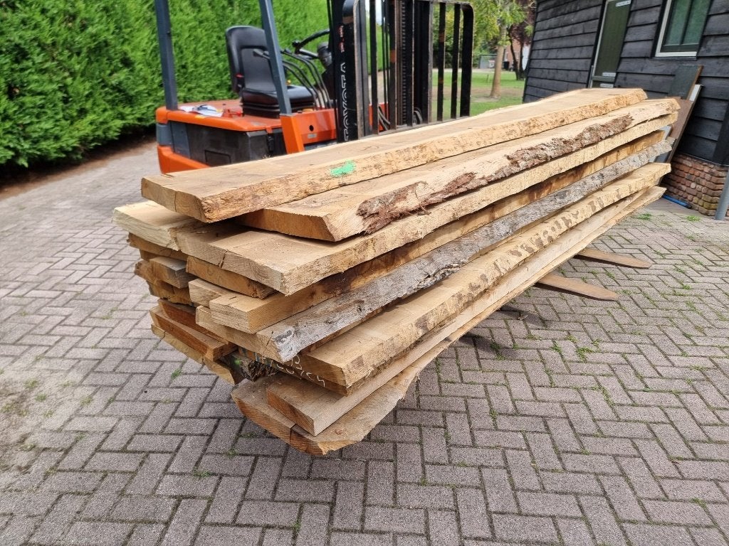 1 m³ Frans eiken QS3 meubeldroog – 54 mm – 3 meter, Doe-het-zelf en Verbouw, Hout en Planken, Eiken, Nieuw, Ophalen of Verzenden
