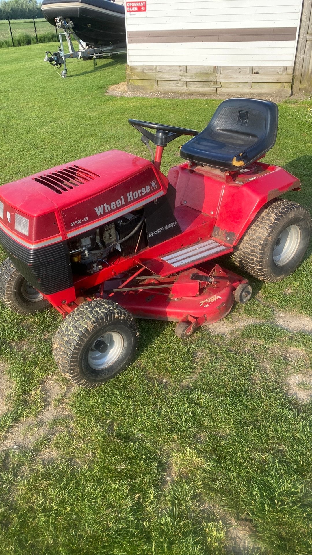 Wheel horse, Tuin en Terras, Zitmaaiers, Ophalen, Zo goed als nieuw