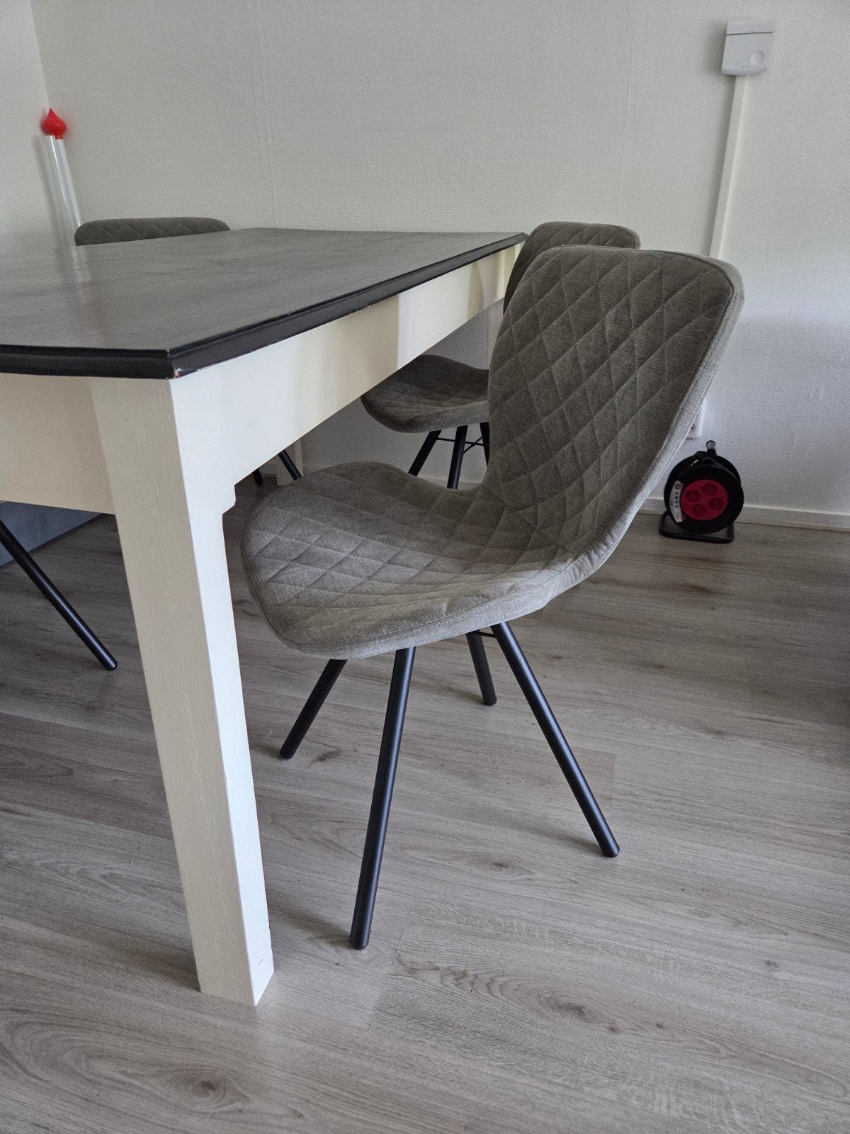 Eettafel 180x80, Ophalen, Gebruikt, 100 tot 150 cm, 150 tot 200 cm