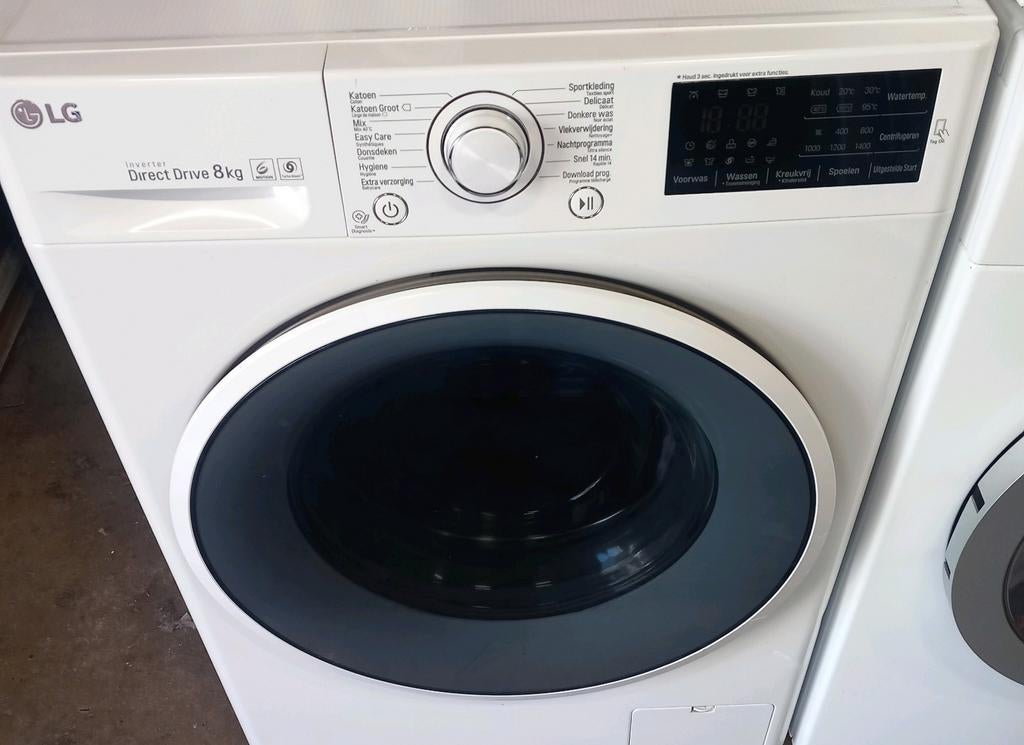 LG DIRECTDRIVE 6motion A+++ 8kg wasmachine Incl.GARANTIE!, 1200 tot 1600 toeren, 8 tot 10 kg, Ophalen of Verzenden, Zo goed als nieuw