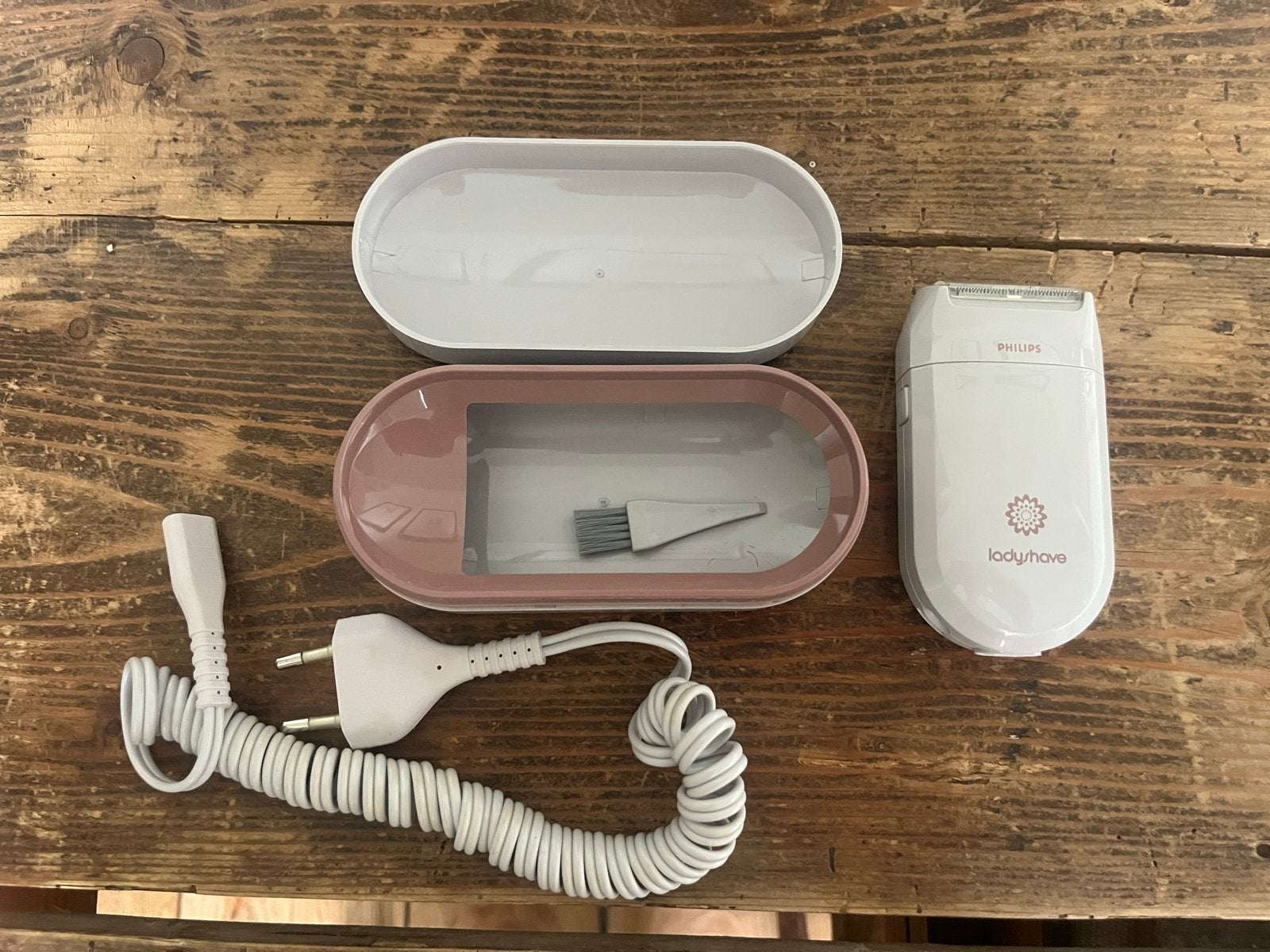 Vintage Philips Ladyshave Elektrisch Scheerapparaat, Ophalen of Verzenden, Gebruikt, Scheren en Epileren