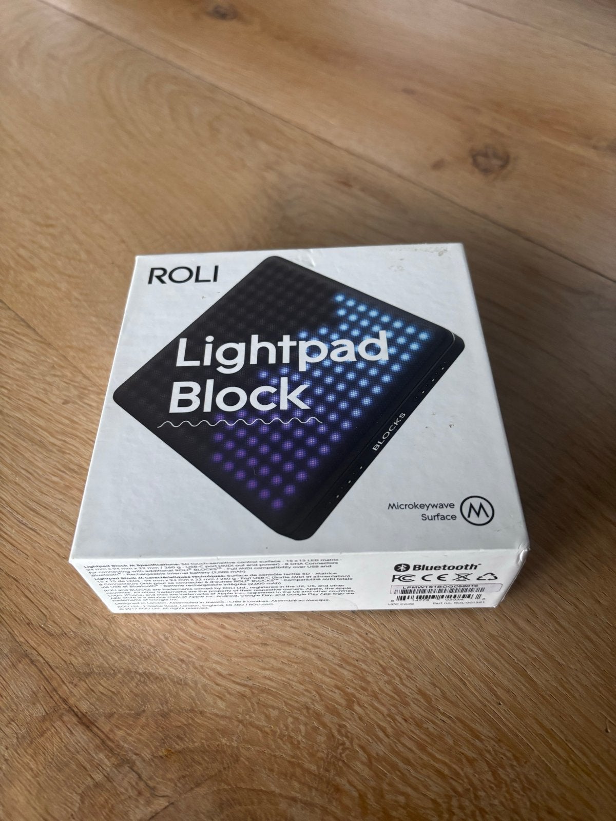 Roli Lightpad Block - MIDI Controller, Muziek en Instrumenten, Overige merken, Zo goed als nieuw, Met midi-aansluiting, Overige aantallen