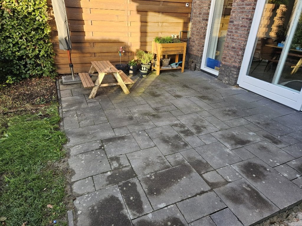 wildverband tuintegels - gratis afhalen, Ophalen, Gebruikt, 10 m² of meer, Beton