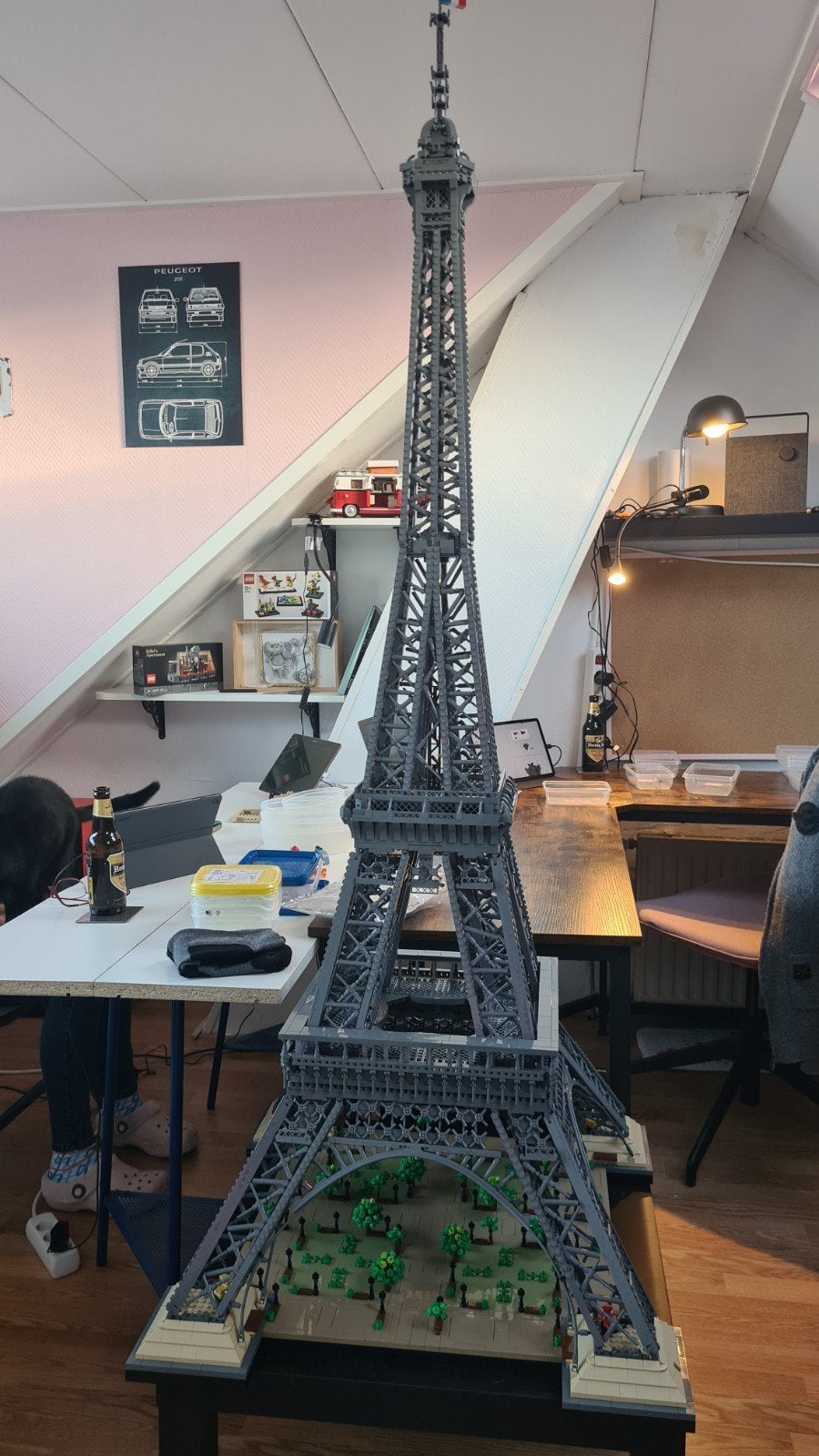 Lego Eiffeltoren 10307 - Zo goed als nieuw, Ophalen, Zo goed als nieuw, Overige merken