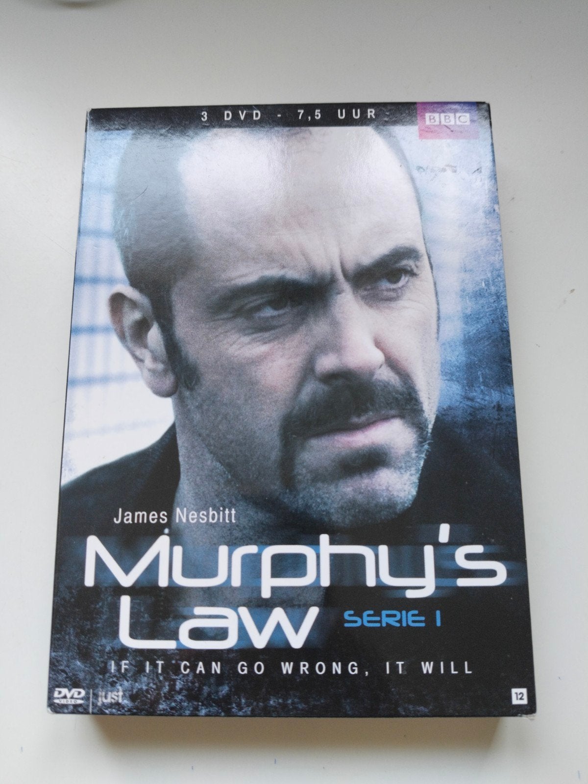 Murphy's Law - Series 1& 3 (DVD) - James Nesbitt, Engels, Alle leeftijden, Nederlands, Zo goed als nieuw