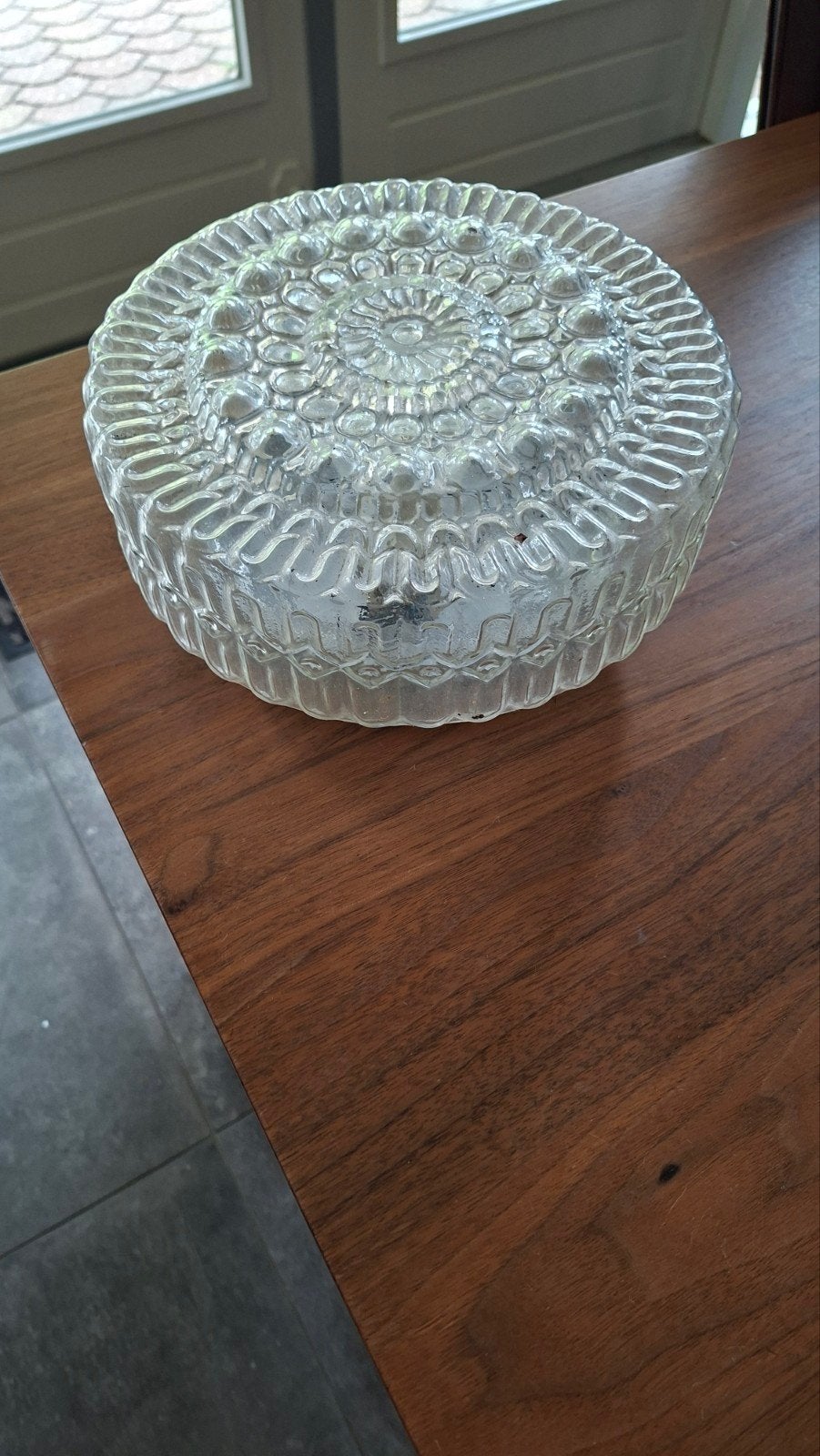 plafondlamp, Gebruikt, Glas, Plafondlamp, Overige kleuren