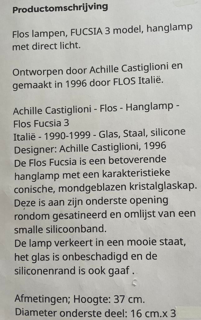 Floss lamp model 3   12 delig+ 1 reserve lamp, Eén persoon, Cadeaubon