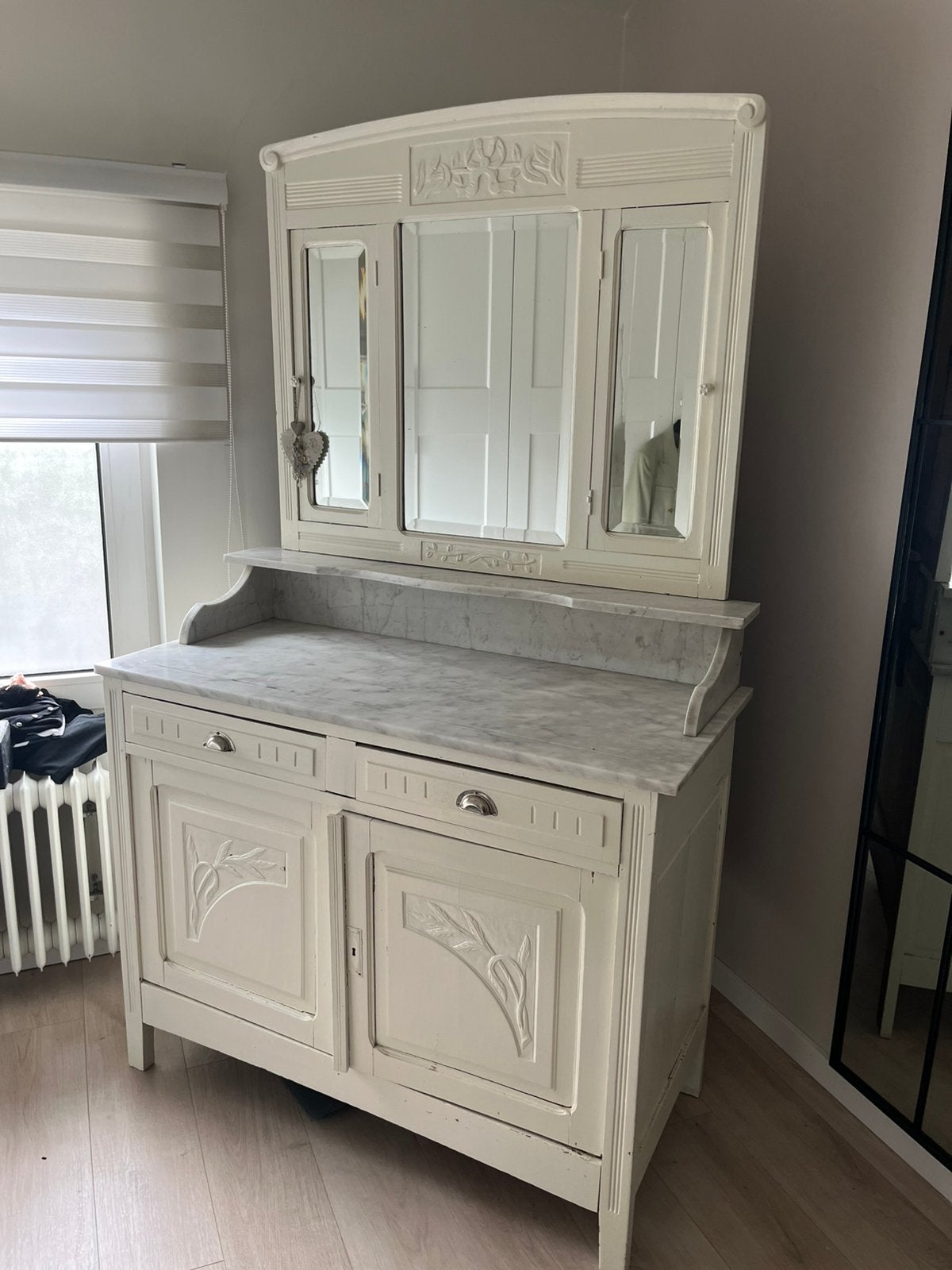 Vintage commode, Ophalen, Gebruikt, 50 tot 70 cm, 100 cm of meer