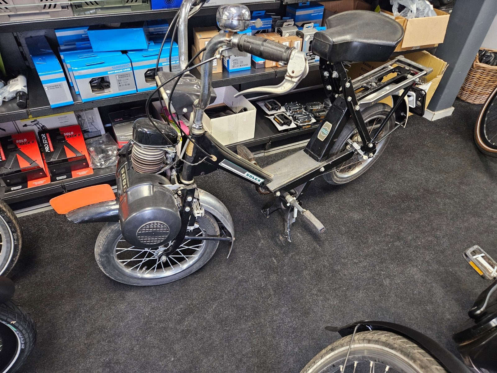 Vintage Solex bromfiets - Klassieke snorfiets, Fietsen en Brommers, Ophalen of Verzenden, Gebruikt