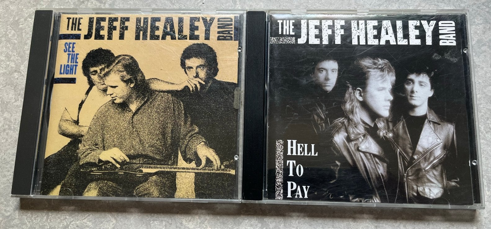 The Jeff Healey Band - See The Light & Hell To Pay 2 CD's, Ophalen of Verzenden, Gebruikt, Blues
