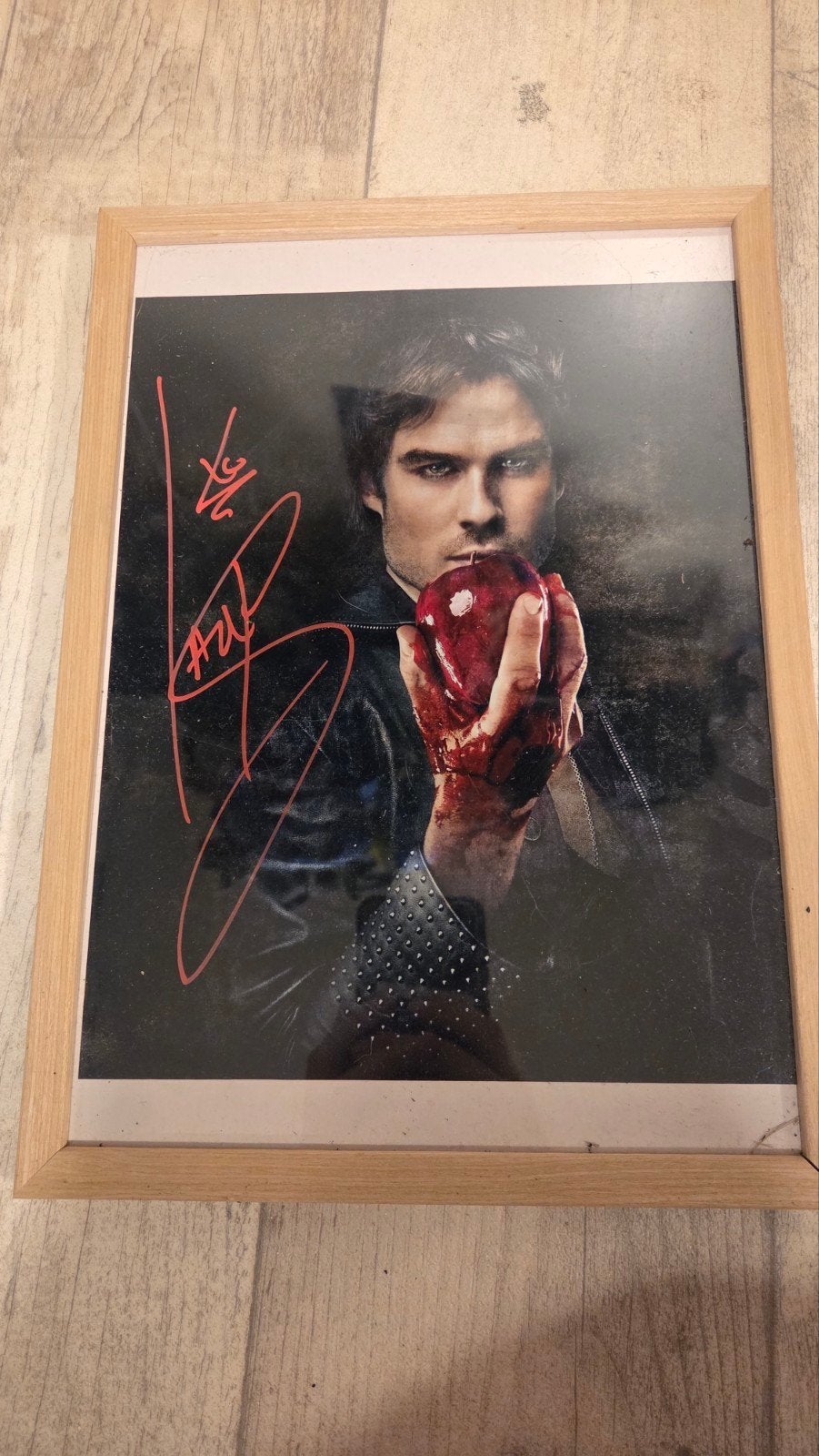 Officiële foto met handtekening van Ian Somerhalder (Damon), Ophalen of Verzenden