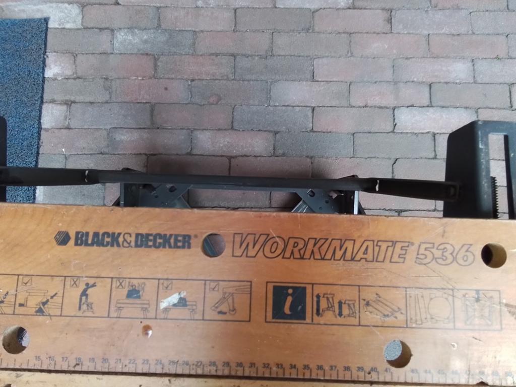 Workmate 536 van Black&Decker, Ophalen, Gebruikt, Minder dan 70 cm, Inklapbaar