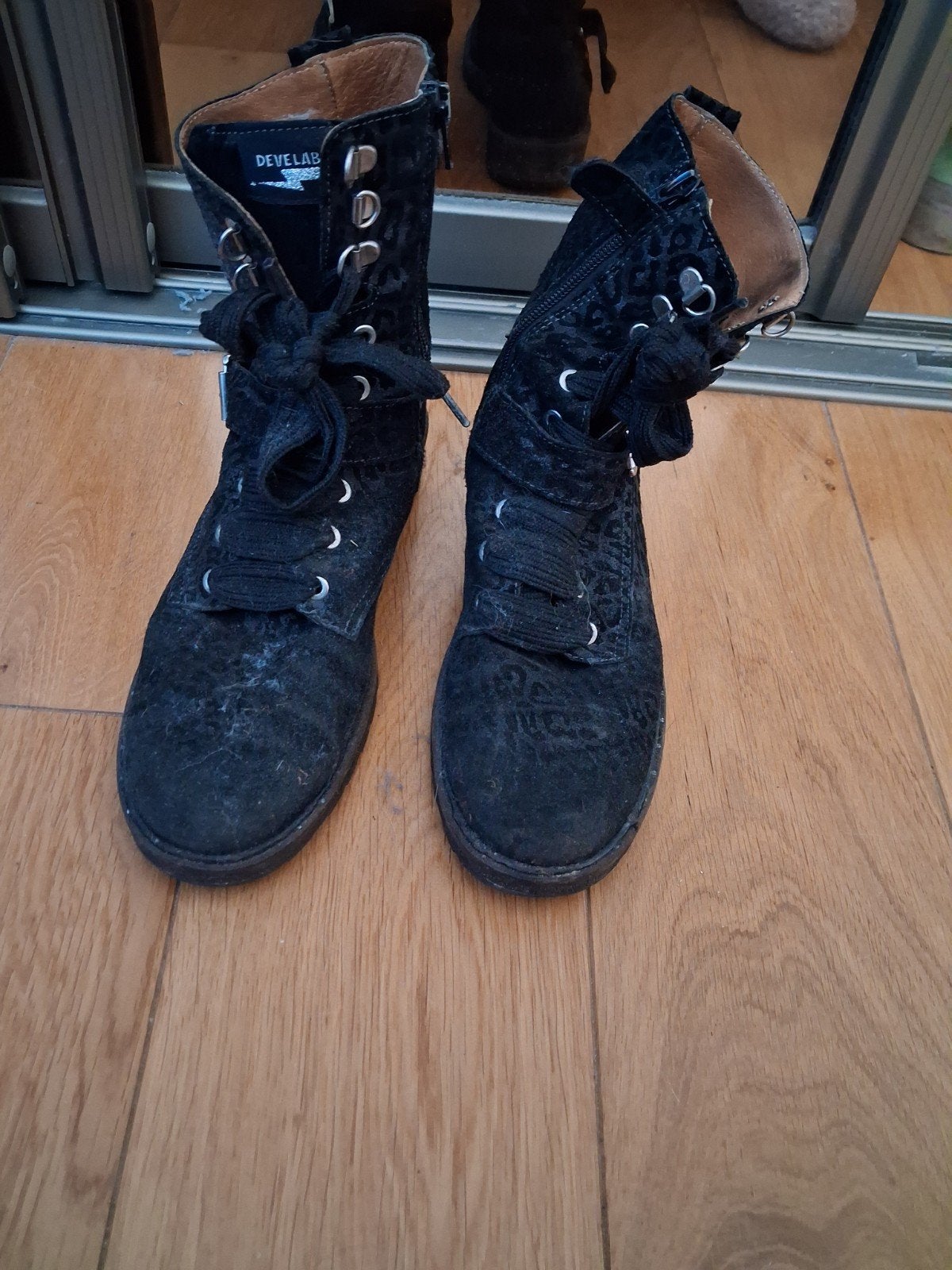Develab veterboots maat 40, Ophalen