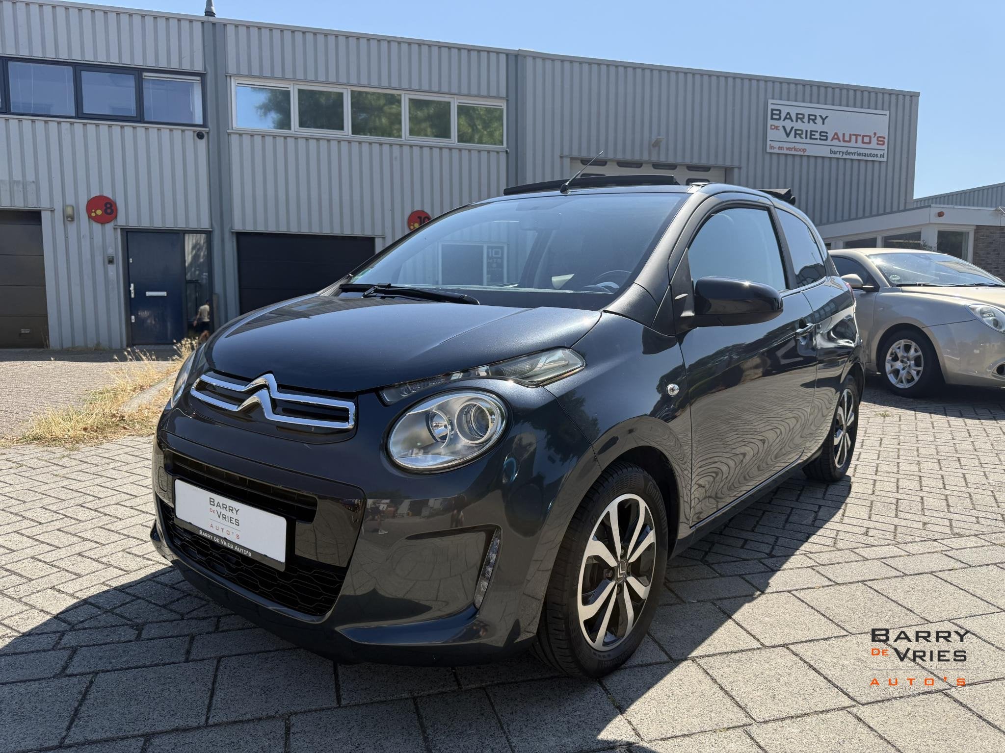Citroen C1 1.2 PureTech Airscape Shine | Vouwdak | Stoelverw, Voorwielaandrijving, Stof, Gebruikt, Euro 6